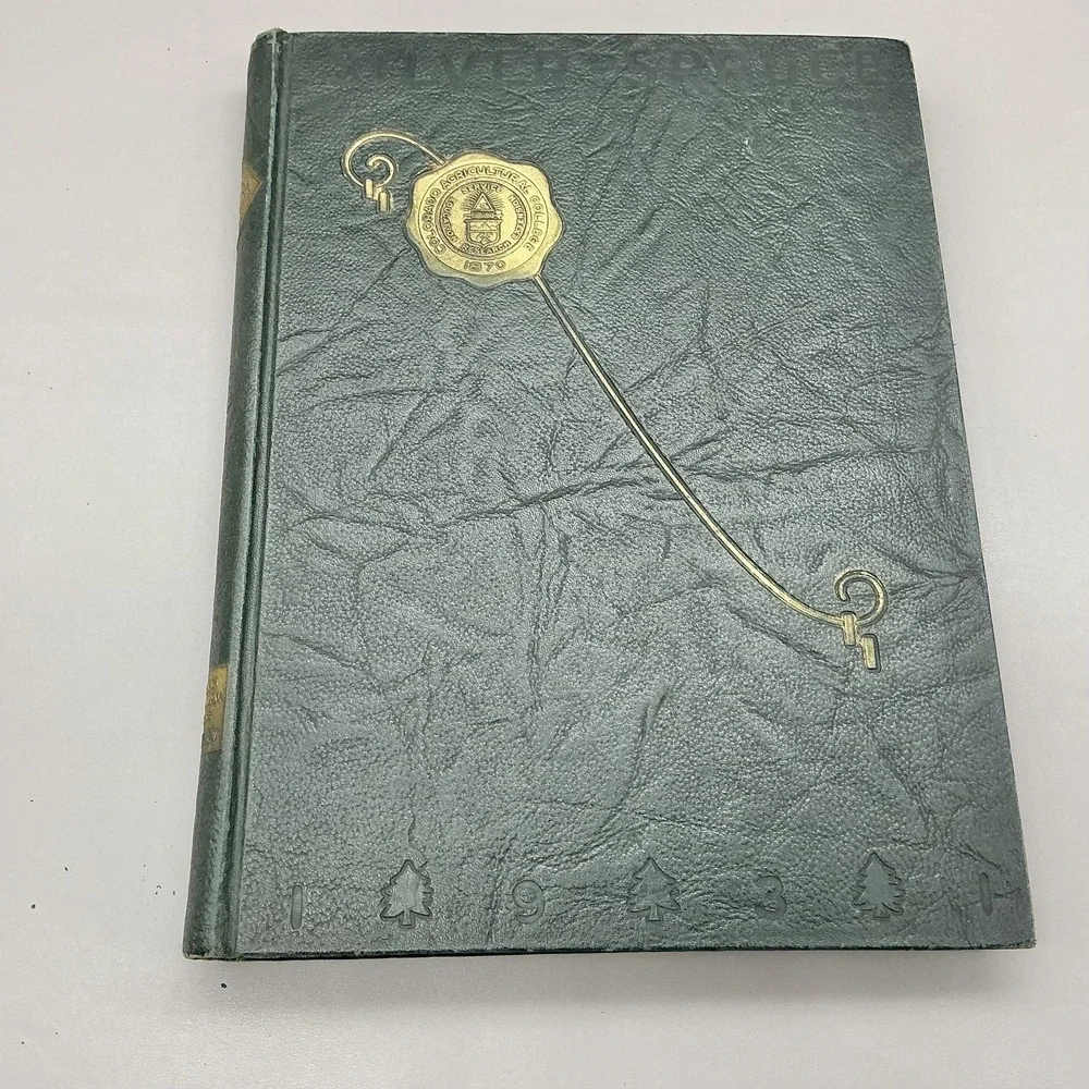Vintage 1931‎ The Silver Spruce Colorado Agricultural College Yearbook Hardcover